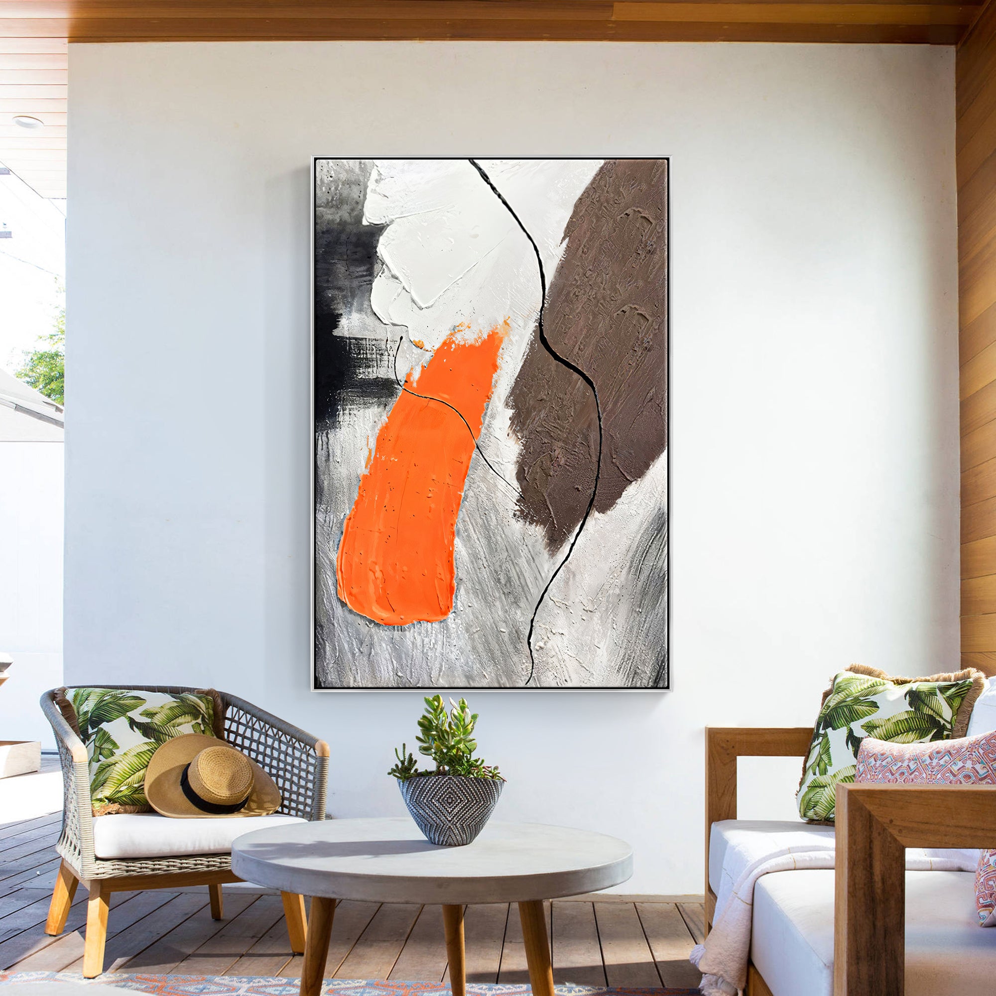 Marron et Orange