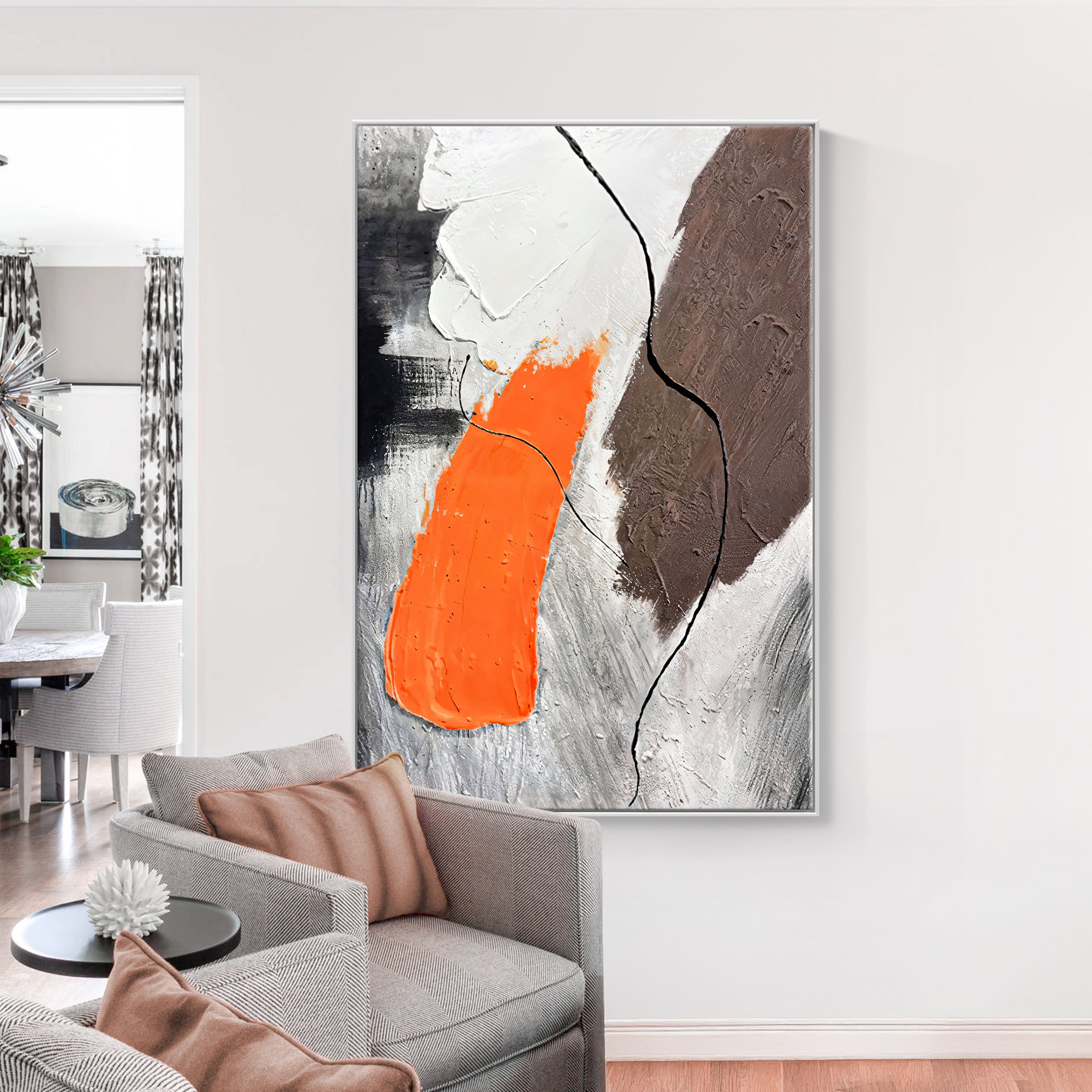 Marron et Orange