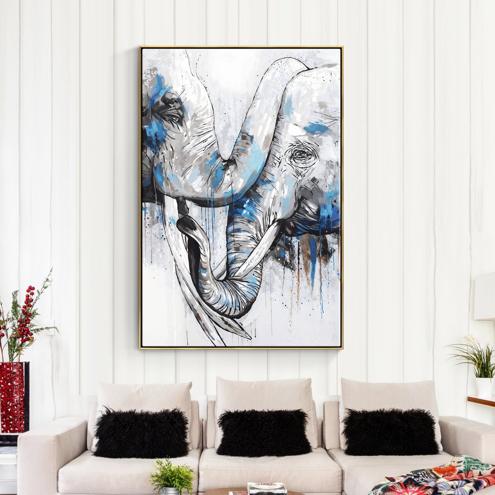 An Elephant's Touch
