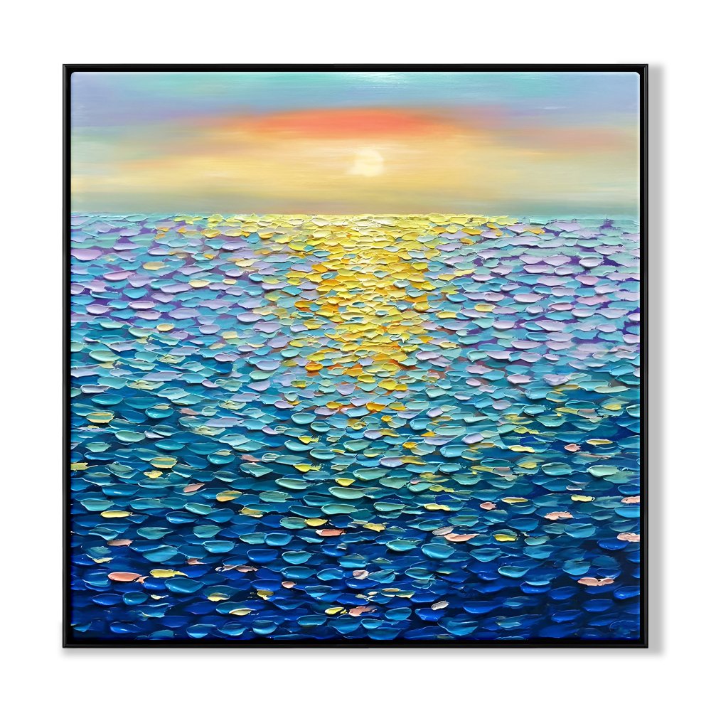 Blue Ocean Sunset