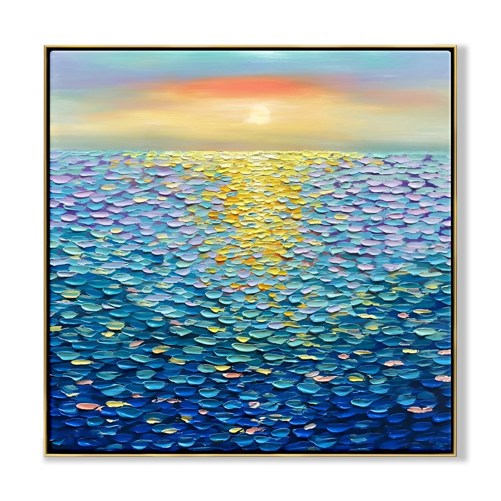 Blue Ocean Sunset