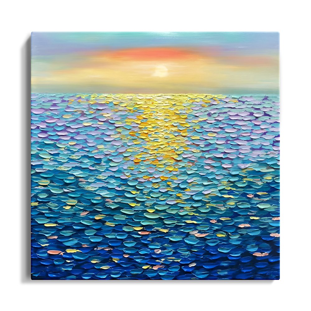 Blue Ocean Sunset