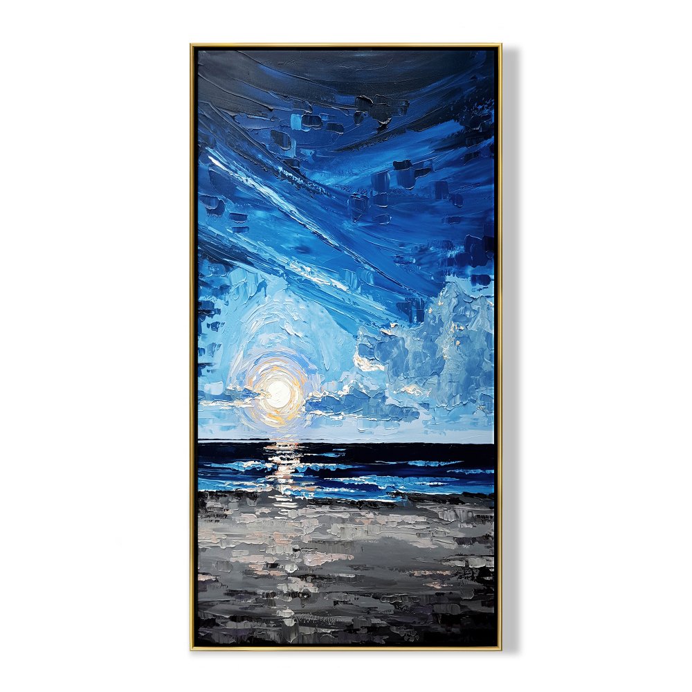 Full Moon Ocean