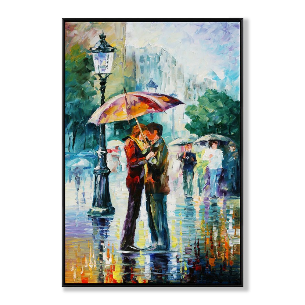 Kissing in the Rain