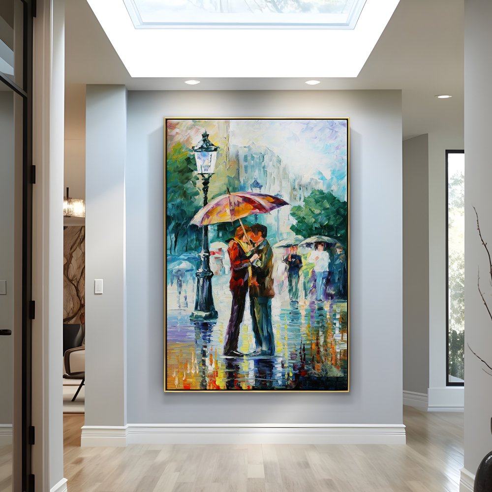 Kissing in the Rain