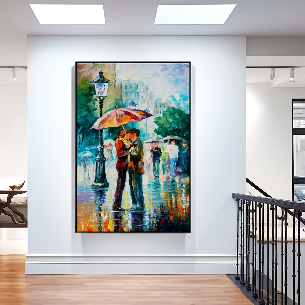 Kissing in the Rain