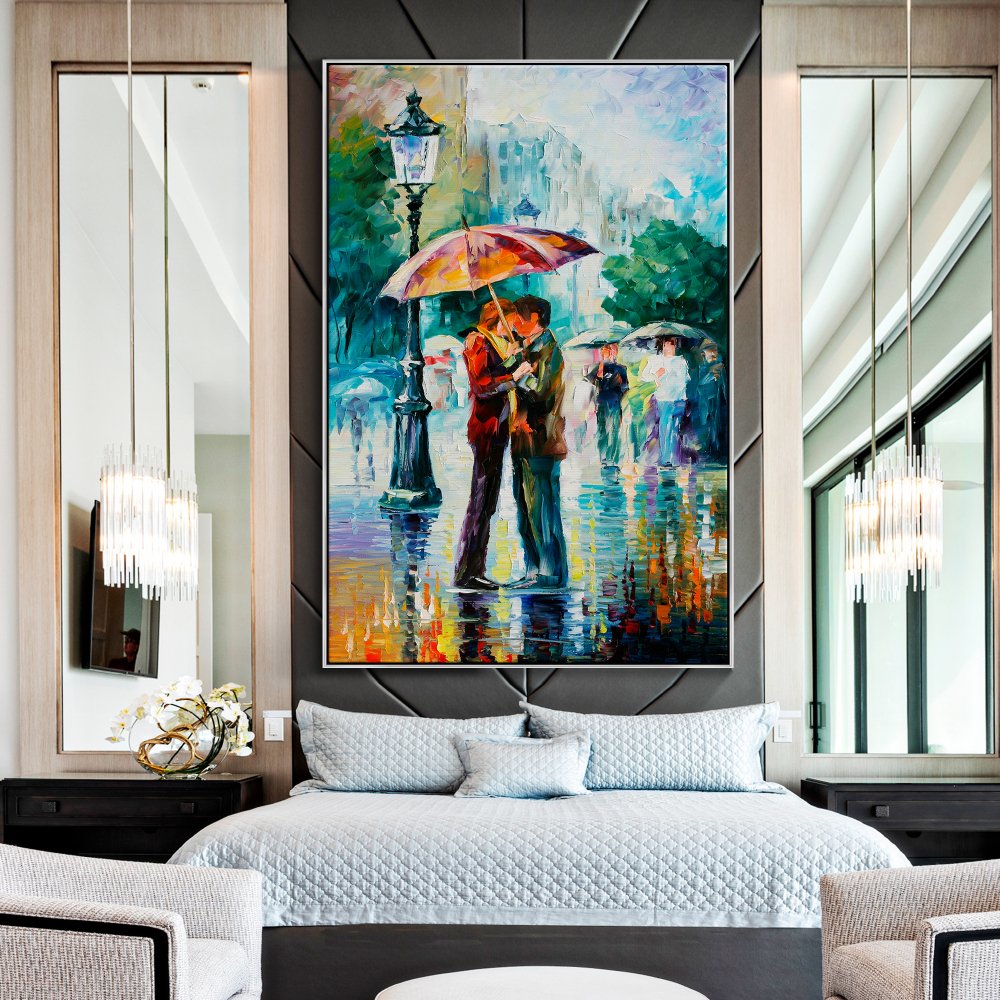 Kissing in the Rain