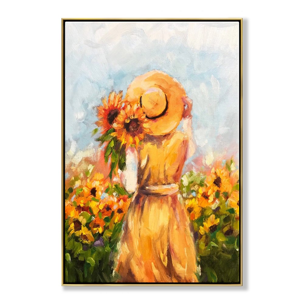 Picking Sunflowers
