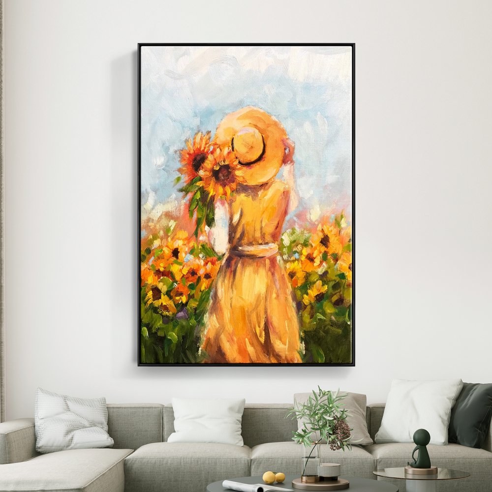 Picking Sunflowers