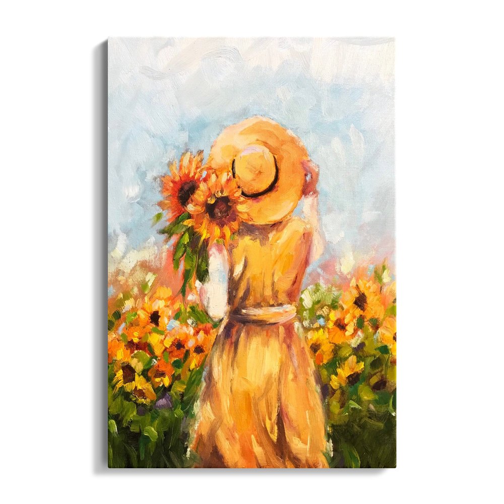 Picking Sunflowers