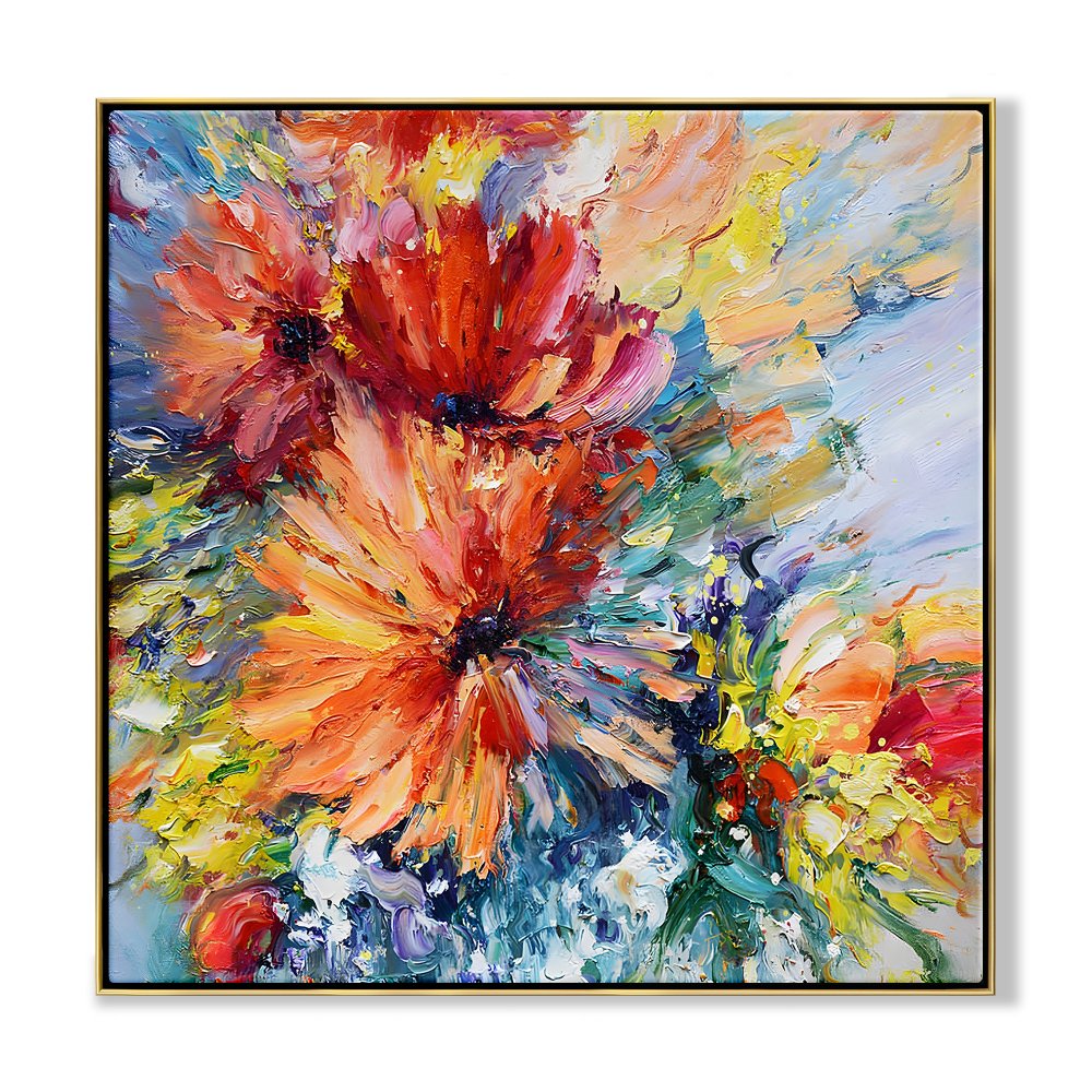 Red Flower Still Life