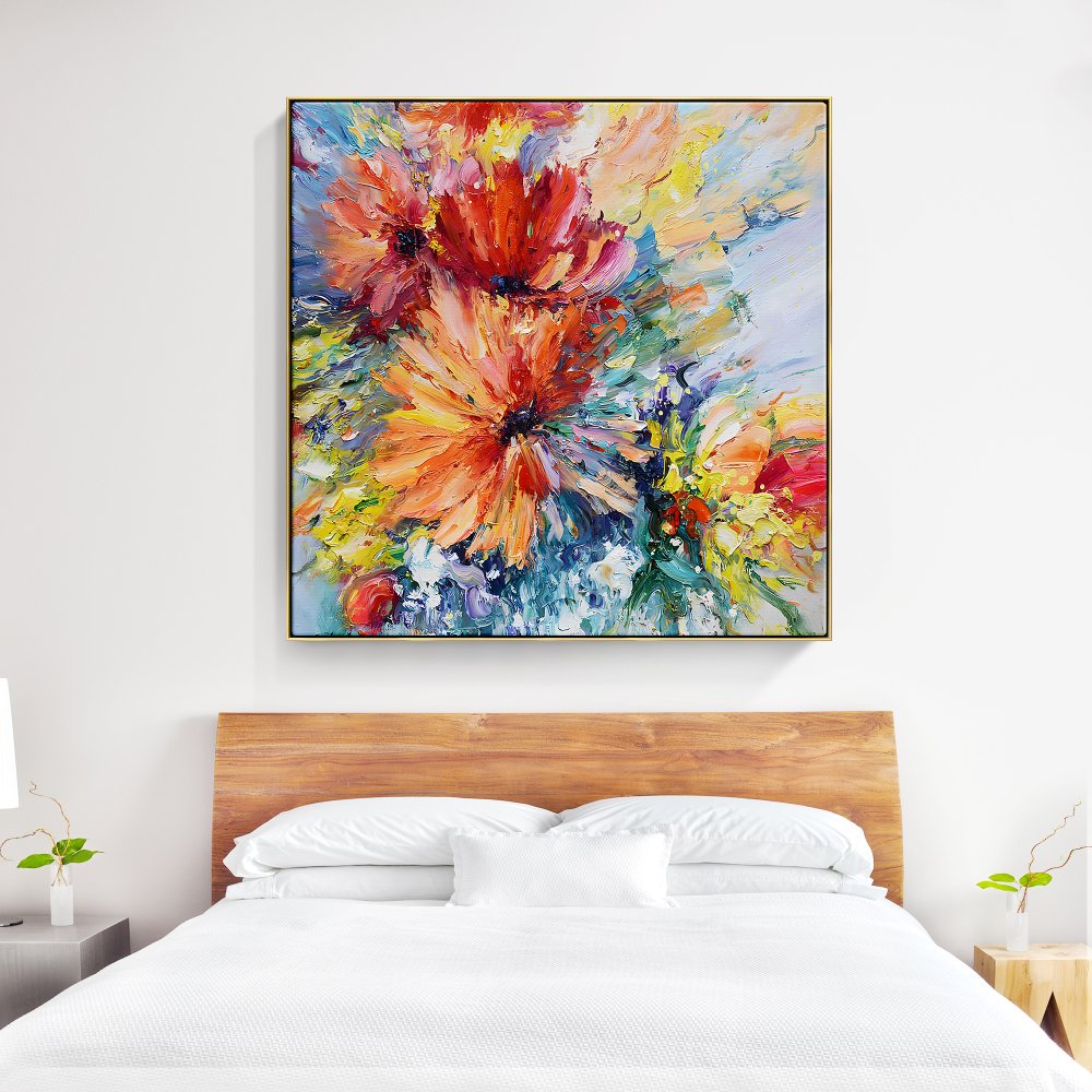 Red Flower Still Life