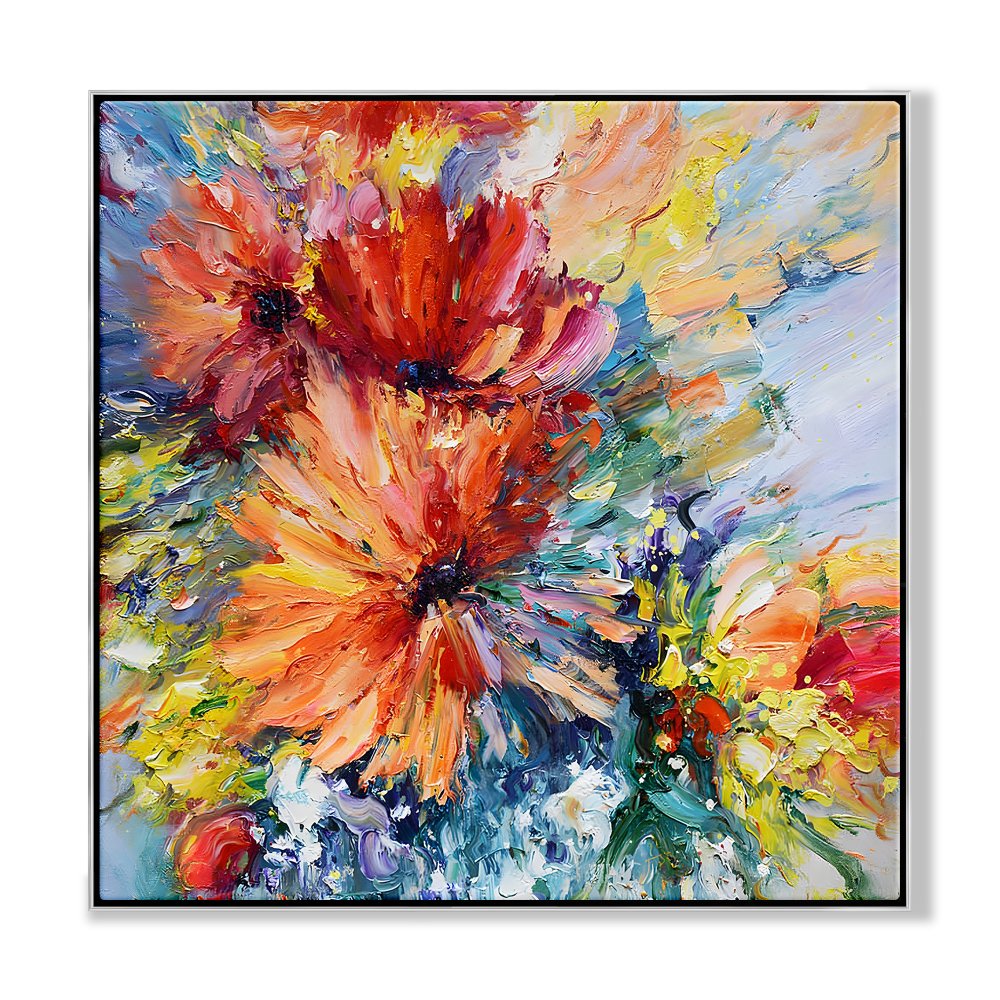Red Flower Still Life