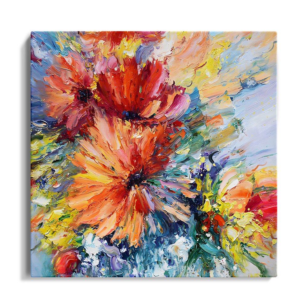 Red Flower Still Life