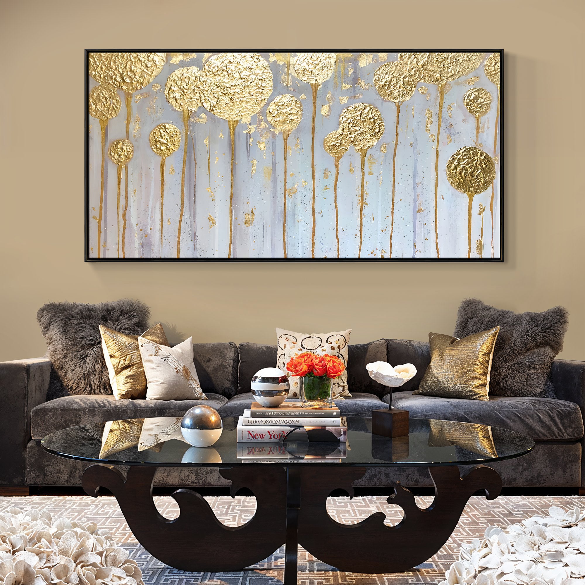 Golden Dahlia's