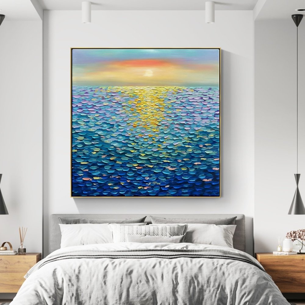 Blue Ocean Sunset
