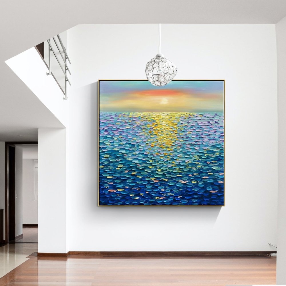 Blue Ocean Sunset