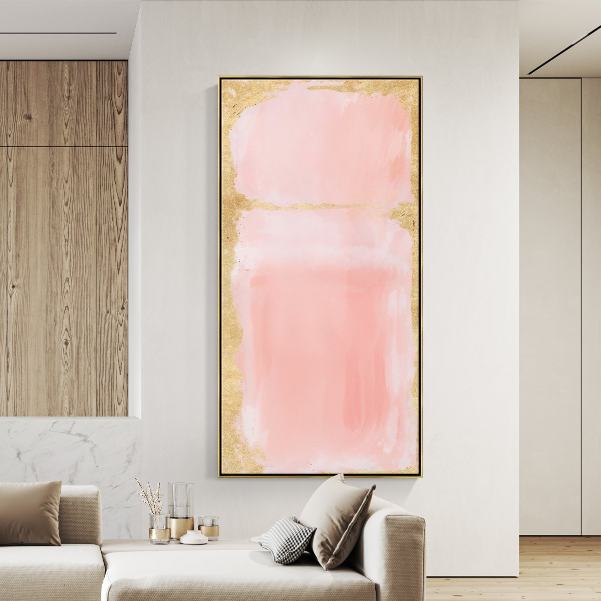 Bright Pink Composition