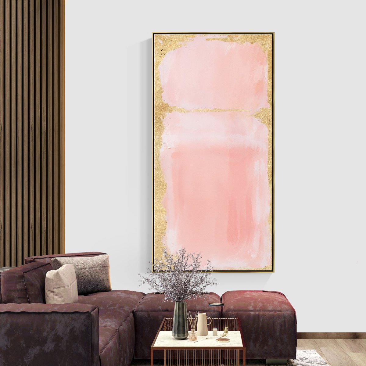Bright Pink Composition