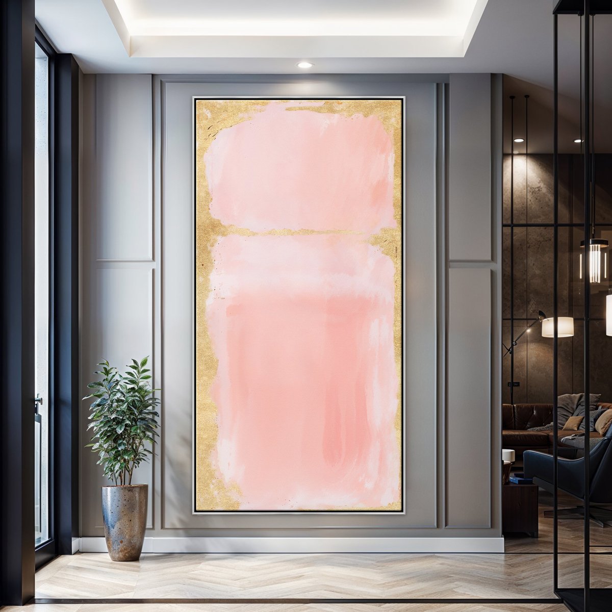 Bright Pink Composition