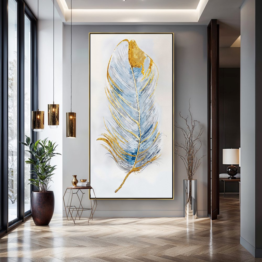 Floating Feather