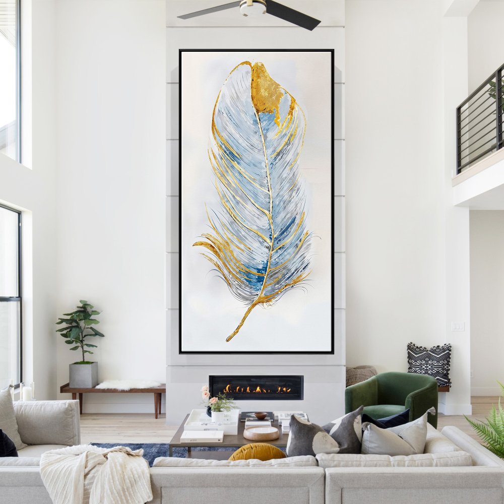 Floating Feather
