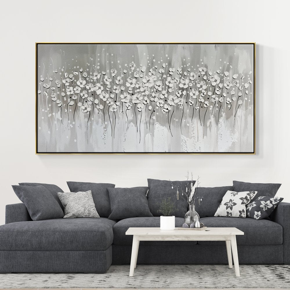 White Snow Flowers